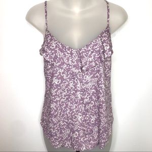 NWT Kut From The Kloth Ruffled Camisole Tank Small